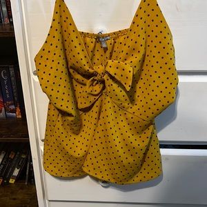 Summer Polka Dot Top